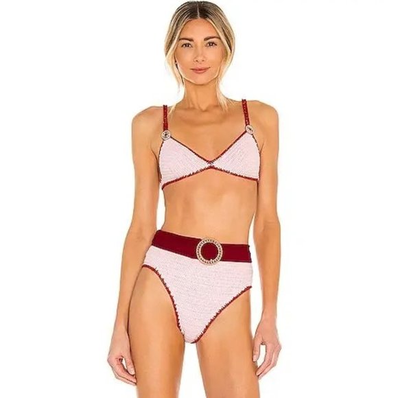 MAIYO  X Natalie Off Duty Naomi Bikini Set - Pink - Picture 1 of 2